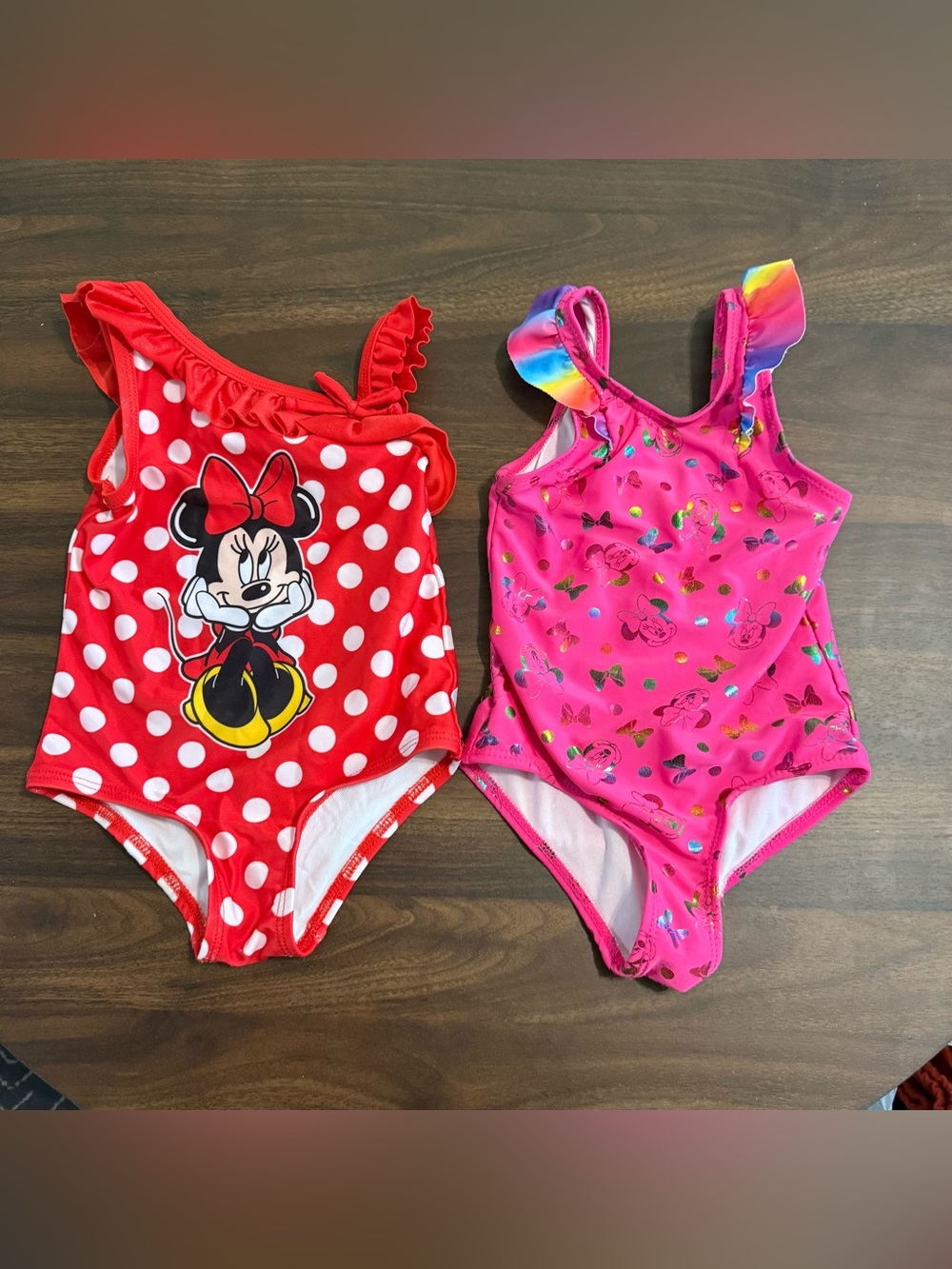Baby girl Disney Minnie Mouse swimsuit set
